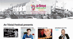 Desktop Screenshot of antostalfestival.ie