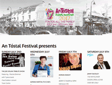 Tablet Screenshot of antostalfestival.ie